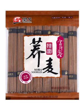 望乡荞麦龙须面宽面800g主食代餐