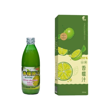 柠檬汁无添加果汁台湾小青柠汁