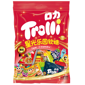 口力软糖星光乐园汉堡可乐造型