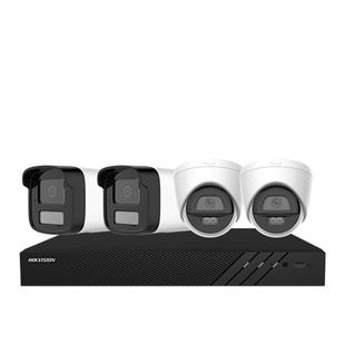 海康威视摄影头poe监控器设备全套装高清室内外上门安装官方旗舰