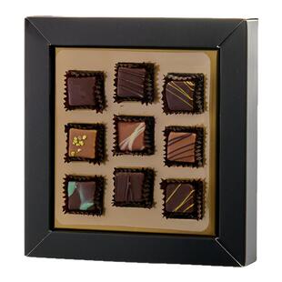 意大利进口高端La Perla夹心黑巧克力礼盒精美纯可可送礼圣诞节