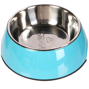 QZee 休普SUPER宠物碗 小中大型犬餐盆 金毛柯基法斗水碗狗碗猫碗