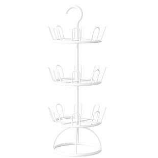 晾鞋架室外阳台多层晾晒架简易家用拖鞋挂架旋转鞋架落地晒鞋神器