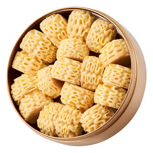 点都德小花黄油曲奇酥饼干手信礼盒下午茶办公司零食金盒糕点特产