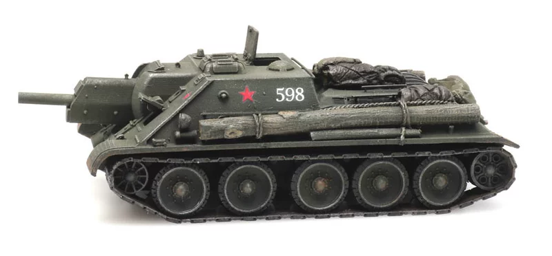 [HO 鎴愬搧 Artitec 6870231 WW II 寰疯粛淇樼嵅 SU-122绐佹搳鐮]