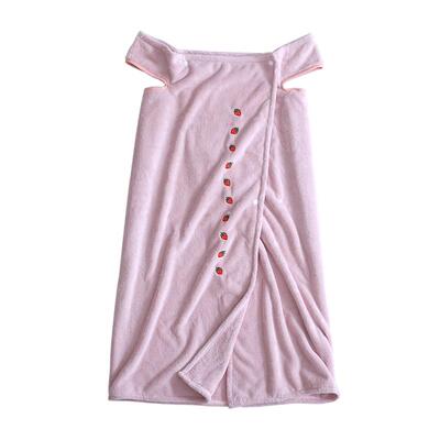 吸水可穿浴巾女吸水速干穿衣式