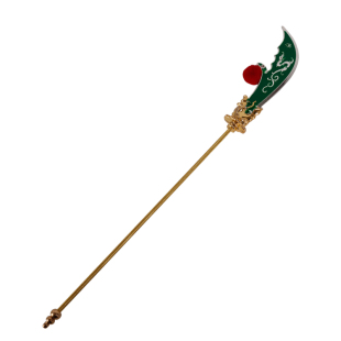 青龙偃月刀合金精美关刀关公配件神像摆件法器关二爷大刀大小尺寸