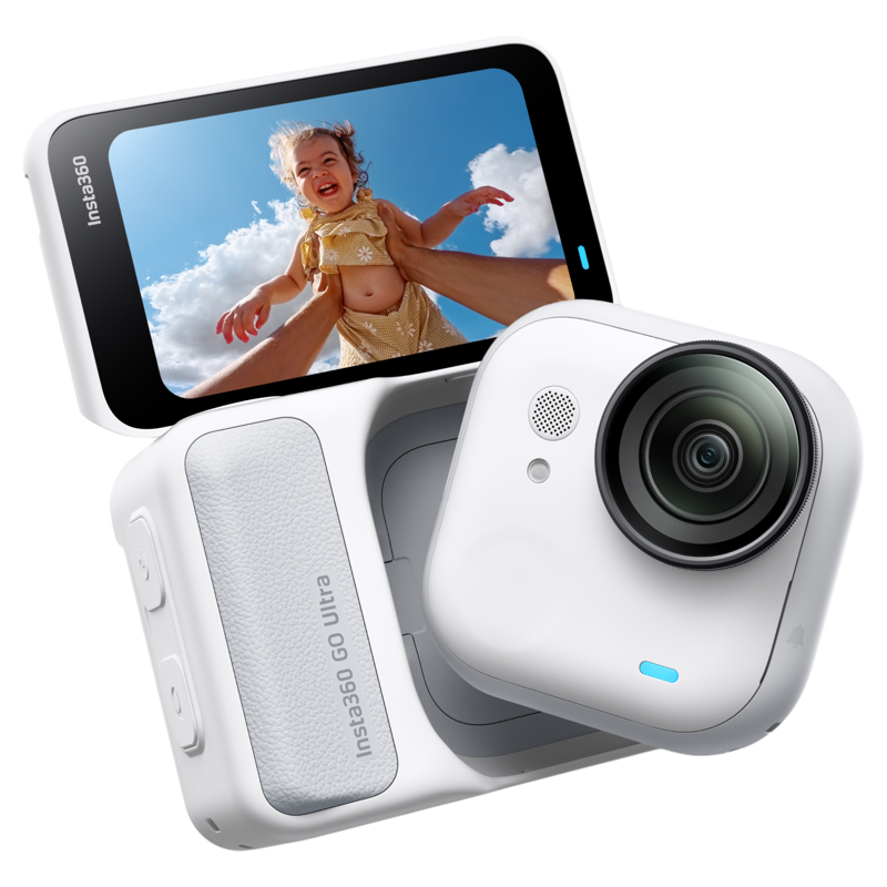 影石Insta360 GO Ultra运动相机Vlog户外骑行滑雪口袋相机4K