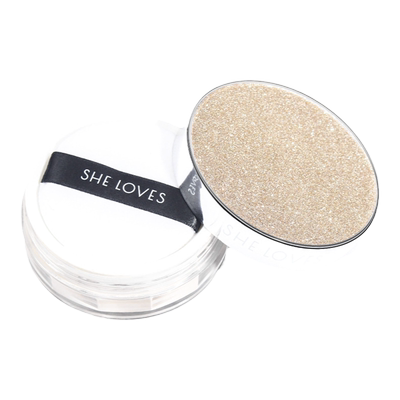 修饰毛孔打造细腻肤质微光散粉