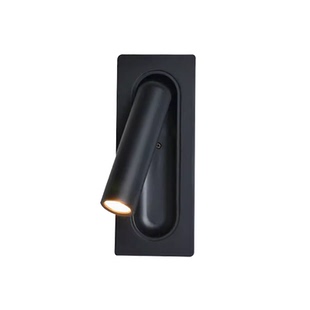 新款亚朵全季同款可旋转卧室阅读射灯酒店客房床头灯嵌入式壁灯