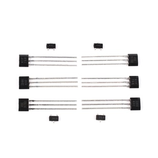 A3144/44E霍尔传感器S49E线性SH41F双极性开关44ETO-92直插SOT23