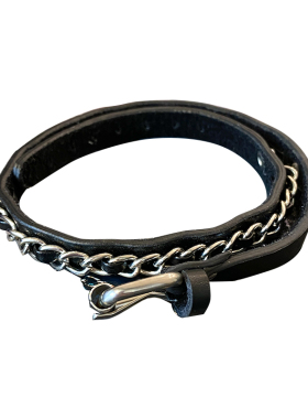 Gallery情侣牛皮朋克摇滚细手环