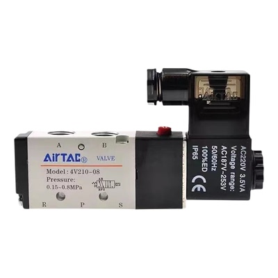 亚德客电磁阀4V210-08DC24