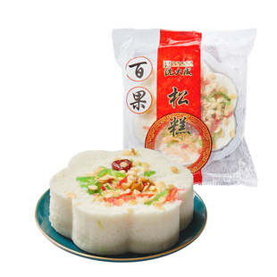 上海沈大成百果松糕380g特产糯米松糕传统糕点点心米糕零食