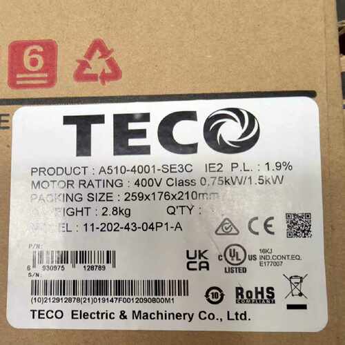 议价TECO库存型号T310-4005-H3C-E A510-4001-SE3C T310-2003-HC-