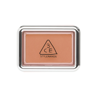 韩国3CE单色腮红方块新款THE MOTION奶杏色MONO PINK裸粉色哑光女