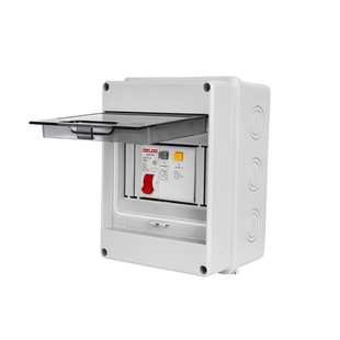 户外配电箱防水空开盒子 防雨塑料空气开关盒家用强电闸 室外明装