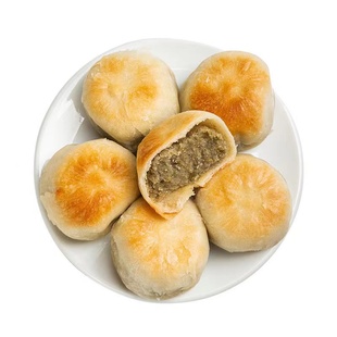 友善优品芋相莲饼冰皮绿豆饼芋泥麻薯饼福建特产老式传统糕点零食