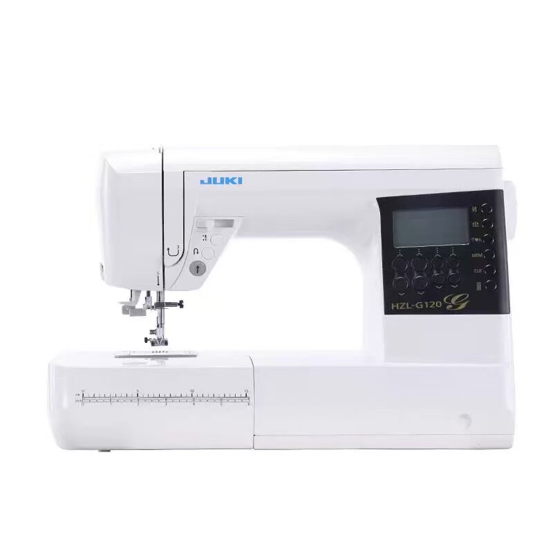 重机JUKI【官旗】G120/G220电子家用多功能缝纫机自动锁边吃厚