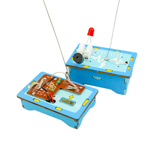 无线电报机科技小制作手工diy材料摩斯密码发报机学霸玩具小学生