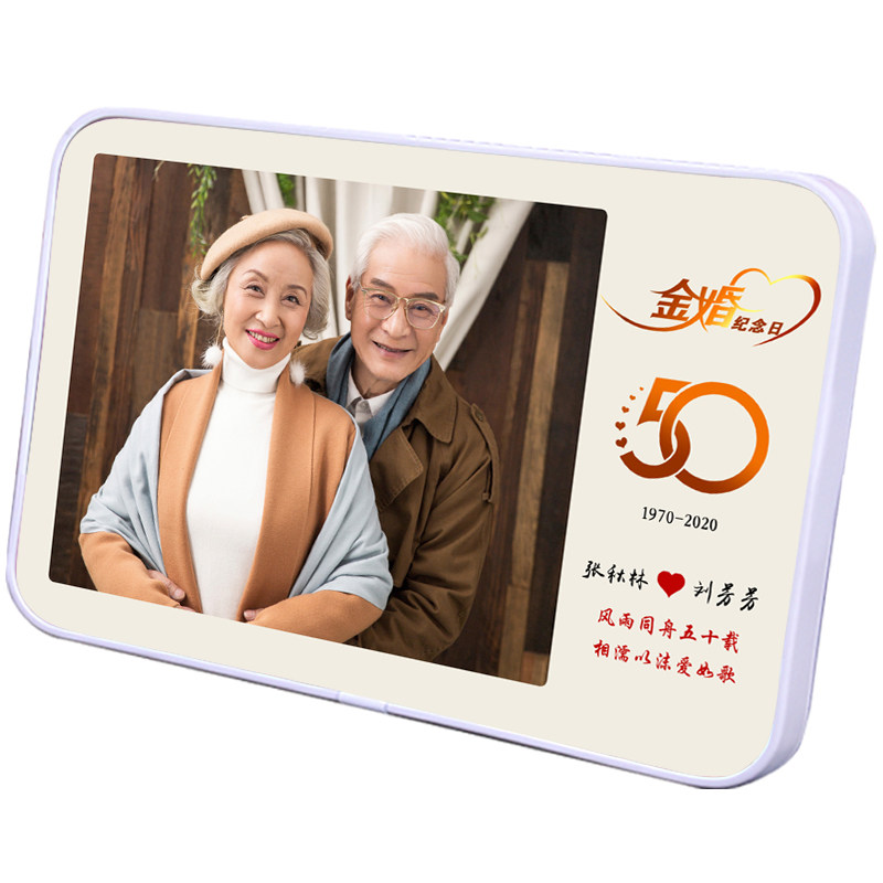 婚纱照结婚证证件照水晶厂家直发