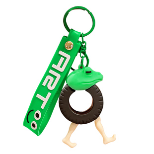 外国山海经钥匙扣美式抽象木棍人挂绳稀奇古怪的挂饰男生书包挂件