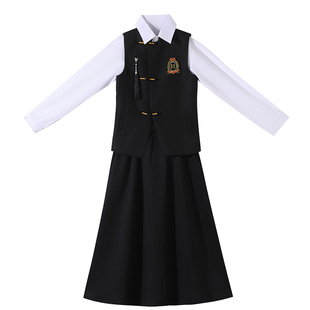 元旦儿童合唱演出服中式小学生班服男女大合唱团表演服学院风校服