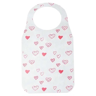 一次性无纺布围裙餐饮专用成人家庭火锅用餐吃饭围兜防水防油罩衣