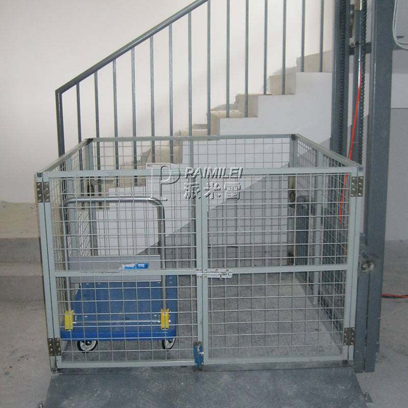 浙江杭州宁波厂价直售液压升降机传菜机导轨式厂房货梯升降平台