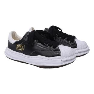 三原康裕贝壳头mmy溶解鞋男2025年新款休闲板鞋情侣款时尚小白鞋