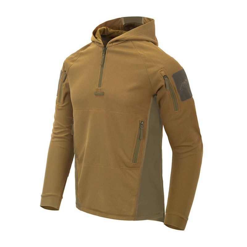 Helikon赫利肯RANGE HOODIE长袖L2蛙服透气速干POLO游骑兵帽衫