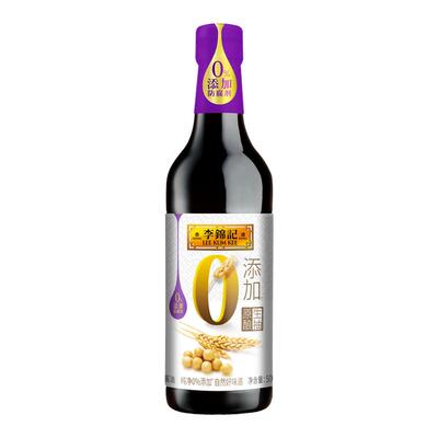 李锦记0添加原酿生抽500ml头道鲜
