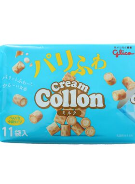 日本固力果奶油夹心饼干卷鸡蛋