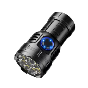 超亮强光手电筒八眼小怪兽迷你便携家用户外充电磁吸小型工作灯