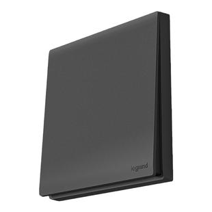 legrand罗格朗开关插座哑光简悦石墨黑一开五孔usb空调电脑薄款