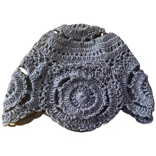 手工编织蕾丝花边镂空四季针织毛线帽子毛线瓜皮帽时髦包头帽