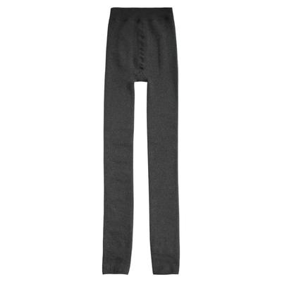 高个子加长版加绒加厚竖纹打底裤