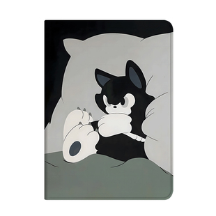 冷酷猫咪适用于2025款ipadpro保护套ipadair5保护壳2023\22苹果平板ipad10代2024轻薄Air611寸笔槽第十代12.9