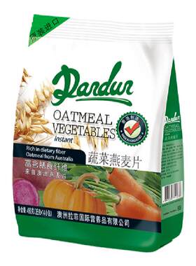 丹顿牛奶蔬菜水果燕麦片芝麻糊