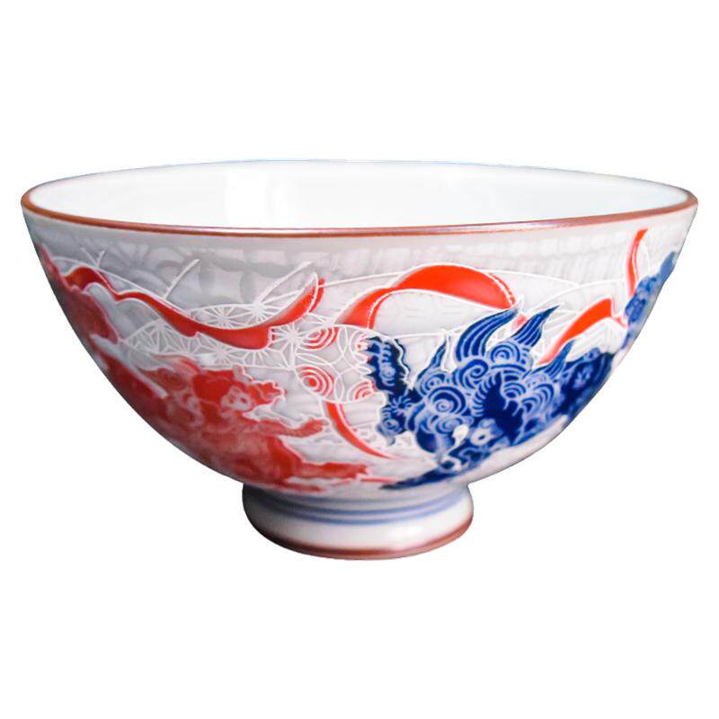 美浓烧陶瓷卡通儿童小饭碗