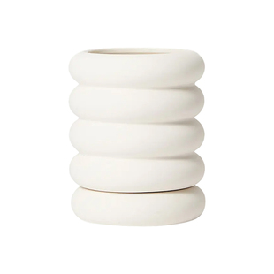 Areaware STACKING PLANTER MINI TALL 花盆 白色REVOLVE小众新款