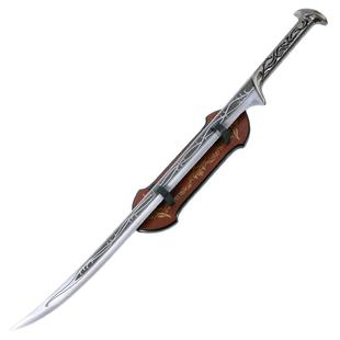 瑟兰迪尔精灵王剑 影视魔戒指环王霍比特人精灵王刀COS道具未开刃