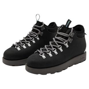 native高帮鞋 男士厚底马丁靴 防滑防水增高黑色鞋子户外新款棉鞋