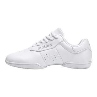 竞技健美操鞋啦啦操比赛训练专用鞋白色健身操鞋软底儿童啦啦队鞋