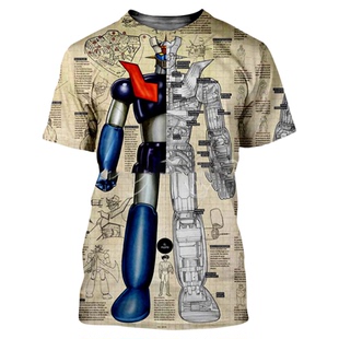 Men's 3D digital printing round neck T-shirt 数码印花圆领T恤