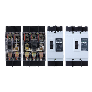 TENGEN天正DZ15塑壳断路器3P空气开关380V空开2P三相透明电闸100A