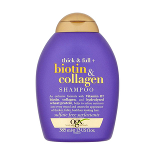 美亚海淘ogx欧古丝摩洛哥坚果生物素胶原蛋白无硅油洗发水护发素