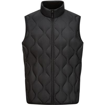 波司登轻薄立领透气亲肤羽绒马甲