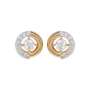 Swarovski/施华洛世奇24新品玫瑰金色Dextera跳动的心耳钉5692258