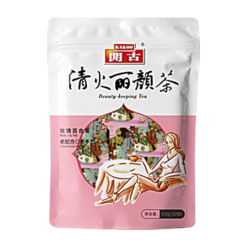 开古每日秋冬玫瑰袋装50包八宝茶